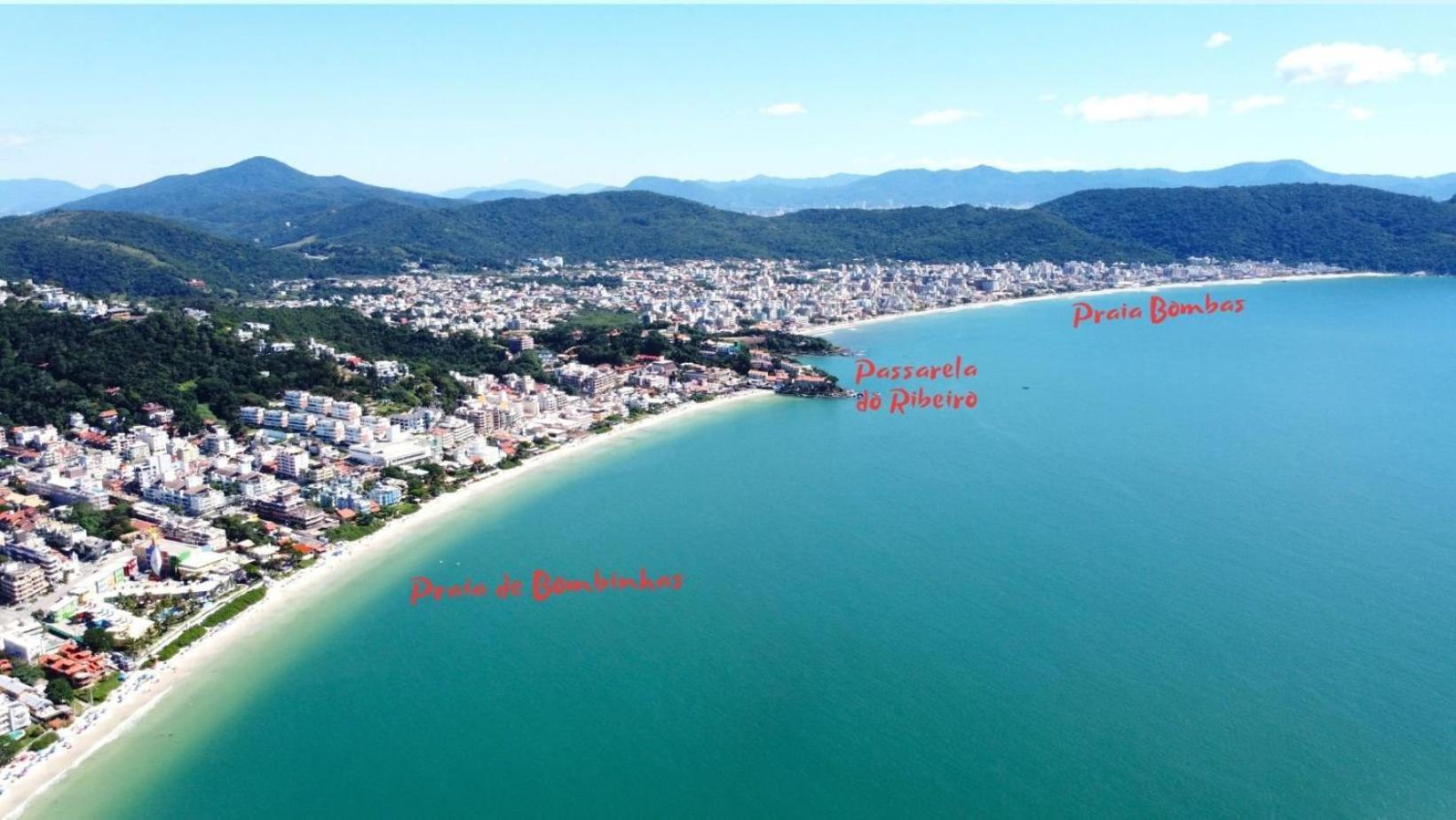1083 - Apartamento Com Vista Para O Mar Em Bombinhas Εξωτερικό φωτογραφία