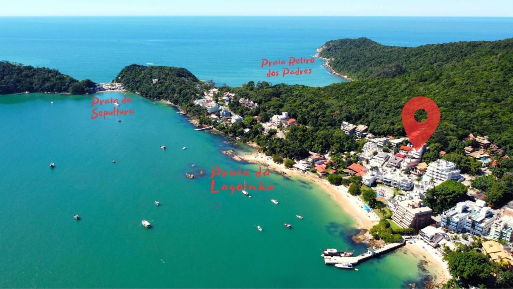 1083 - Apartamento Com Vista Para O Mar Em Bombinhas Εξωτερικό φωτογραφία
