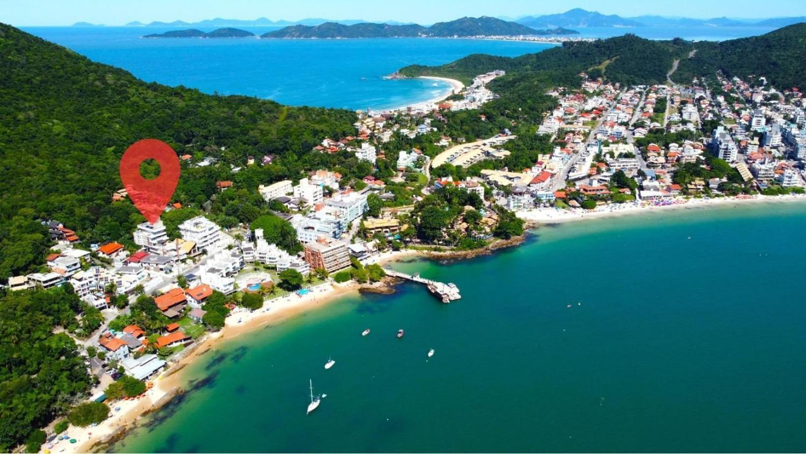 1083 - Apartamento Com Vista Para O Mar Em Bombinhas Εξωτερικό φωτογραφία