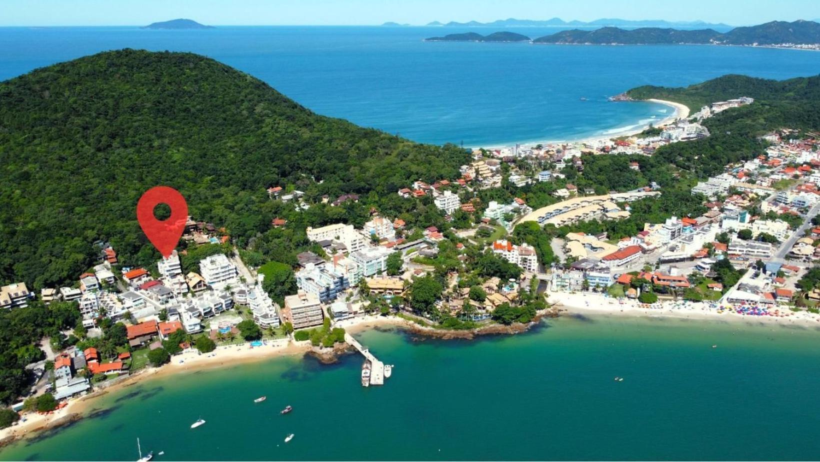 1083 - Apartamento Com Vista Para O Mar Em Bombinhas Εξωτερικό φωτογραφία